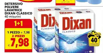 Il Gigante Dixan Detersivo in polvere offerta