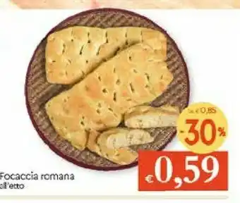 Focaccia Romana