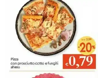 Galassia Pizza Con Prosciutto Cotto E Funghi offerta