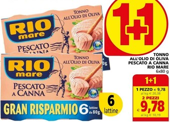 Il Gigante Rio Mare Tonno Rio mare offerta