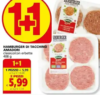 Il Gigante Amadori Hamburger offerta