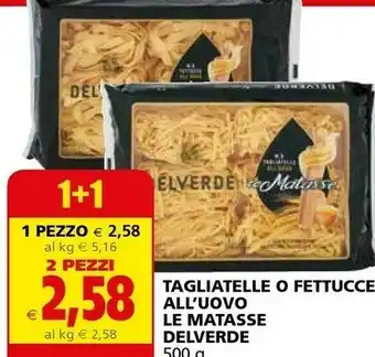Il Gigante Delverde Pasta di semola offerta