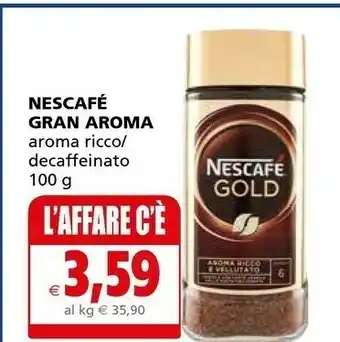 Il Gigante Nescafé Nescafè offerta