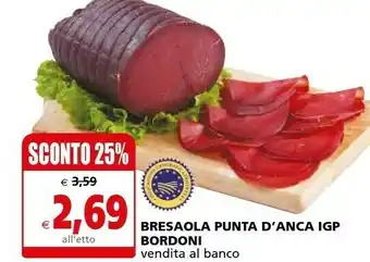 Il Gigante Bresaola offerta