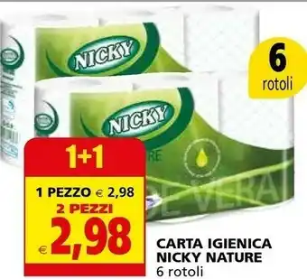 Il Gigante Rotoli di carta offerta