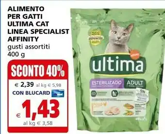 Il Gigante Ultima Cibo per gatti offerta