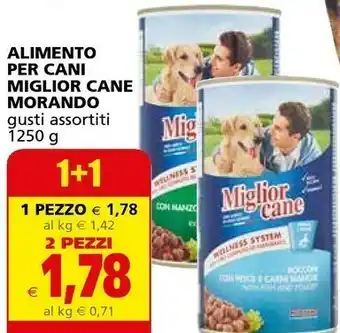 Il Gigante Morando Cibo per cani offerta