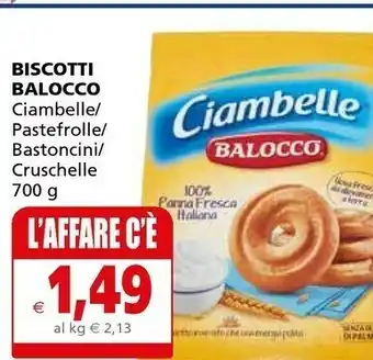 Il Gigante Balocco Biscotti offerta