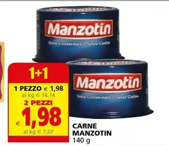 Il Gigante Manzotin Carne in scatola offerta