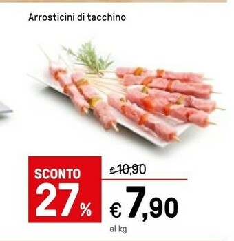 Iper La Grande Arrosticini Di Tacchino offerta
