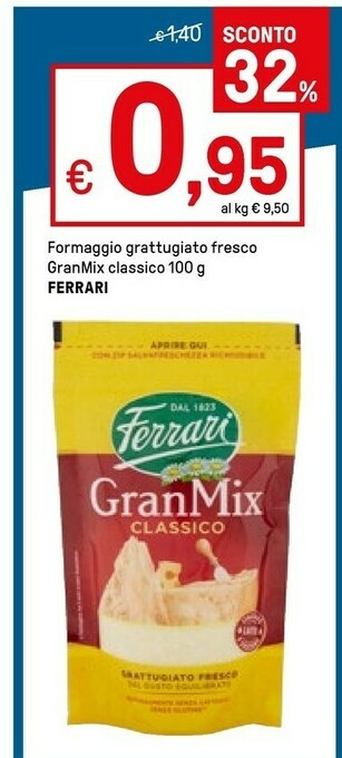 Iper La Grande Ferrari - Gran Mix Classico 100 G(ml) offerta