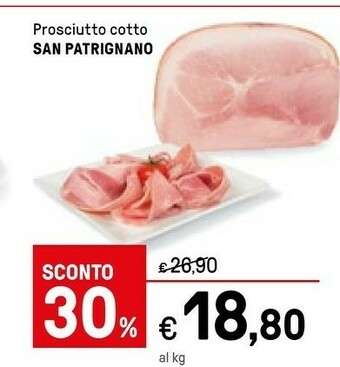 Iper La Grande San patrignano Prosciutto Cotto offerta