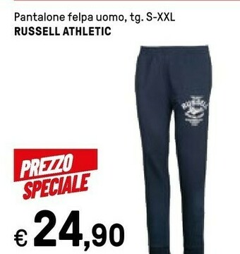 Iper La Grande Russell Athletic Pantalone Felpa Uomo offerta