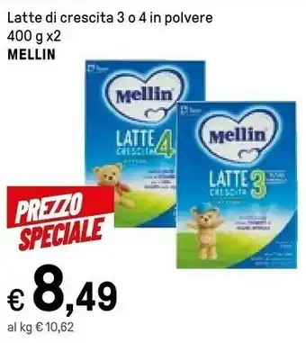 Iper La Grande Mellin Latte Di Crescita 3 O 4 In Polvere offerta