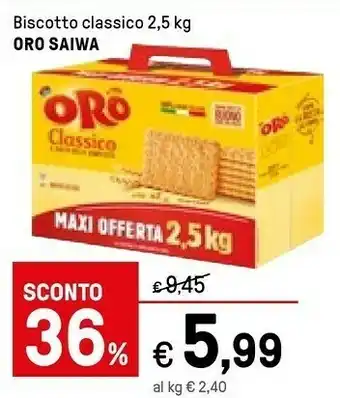 Iper La Grande Saiwa Saiwa - Oro Classico 2500 g(ml) offerta
