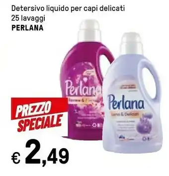 Perlana Detersivo Liquido Per Capi Delicati
