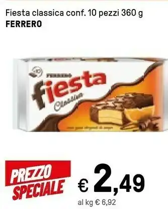 Iper La Grande Ferrero Fiesta offerta