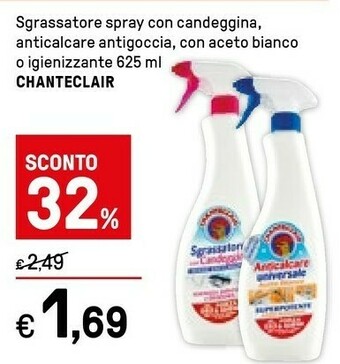 Iper La Grande Chanteclair Sgrassatore Spray offerta