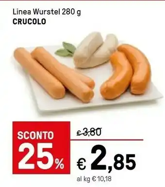 Iper La Grande Crucolo Wurstel offerta