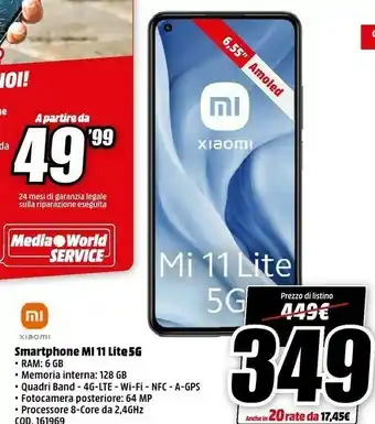 MediaWorld Xiaomi Smartphone android offerta