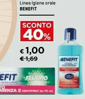 Iper La Grande Benefit Linea Igiene Orale offerta