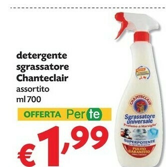 Pam Chanteclair Sgrassatore offerta