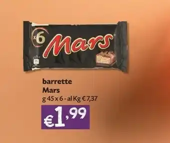 Pam Mars Snack offerta