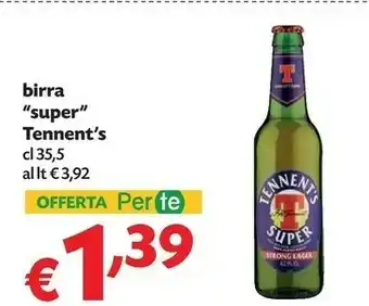 Pam Tennent's Birra offerta