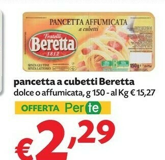 Pam Beretta Pancetta offerta