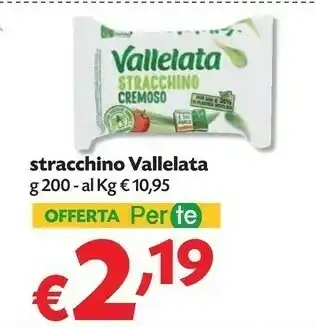 Pam Vallelata Stracchino Biologico offerta
