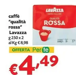 Pam Lavazza Caffè Qualità Rossa offerta