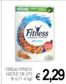 PrestoFresco Nestlè Cereali Fitness offerta
