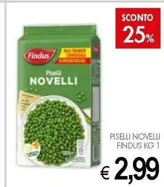 PrestoFresco Findus Piselli offerta