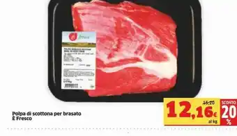 Sigma E Fresco Polpa Di Scottona Per Brasato offerta