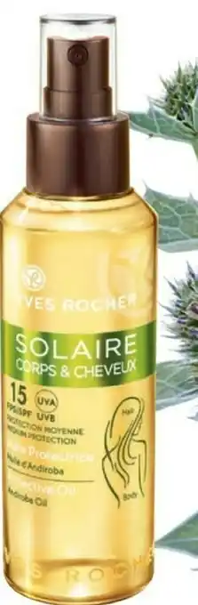 Yves Rocher Roc Yves Her Olio Protettivo Corpo E Capelli Fps 15 offerta