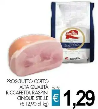 PrestoFresco Raspini Prosciutto cotto offerta