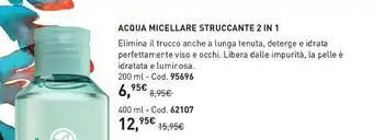 Yves Rocher Yves Rocher Acqua Micellare Struccante 2 In 1 offerta