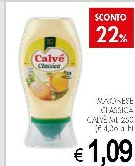 PrestoFresco Calvè Maionese offerta
