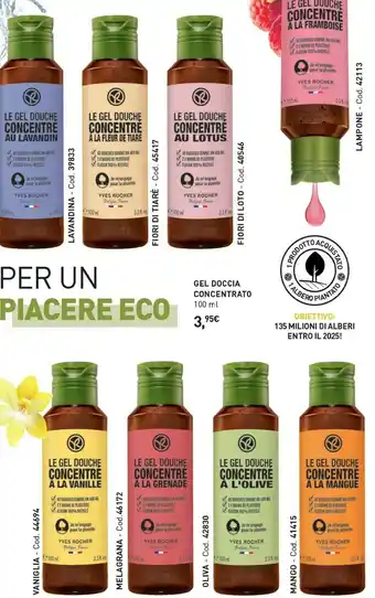 Yves Rocher Yves Rocher Gel Doccia Concentrato offerta