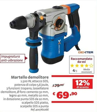Bricocenter Martello Demolitore offerta