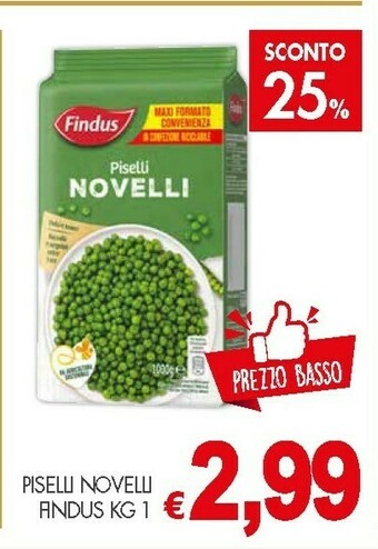 Crai Findus Piselli offerta