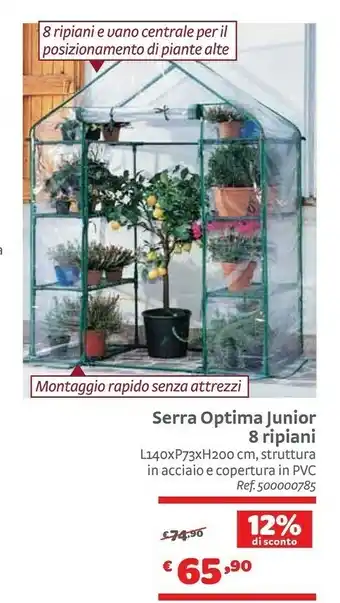 Serra Optima Junior 8 Ripiani