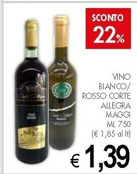 Crai Vino offerta