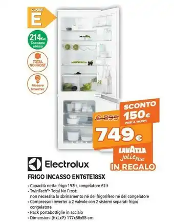 Expert Zoppas Electrolux ENT6TE18SX offerta