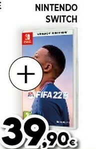 Expert Fifa 22 Nintendo Switch offerta