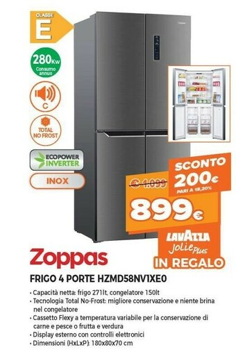 Expert Zoppas HZMD58NV1XE0 offerta