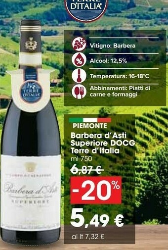 Carrefour Barbera Barbera offerta