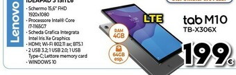 Expert Lenovo Tab M10 TB-X306X offerta