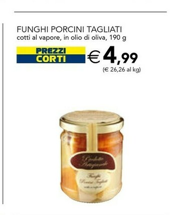 Esselunga Funghi porcini offerta