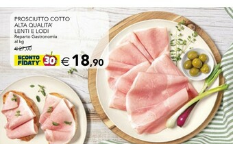 Esselunga Prosciutto cotto offerta